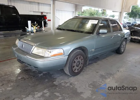 2005 Mercury Grand Marquis Gs из США, поврежденный, VIN 2MEFM74WX5X660043
